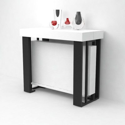 Table de cuisine - Console extensible Urano avec porte-extensions