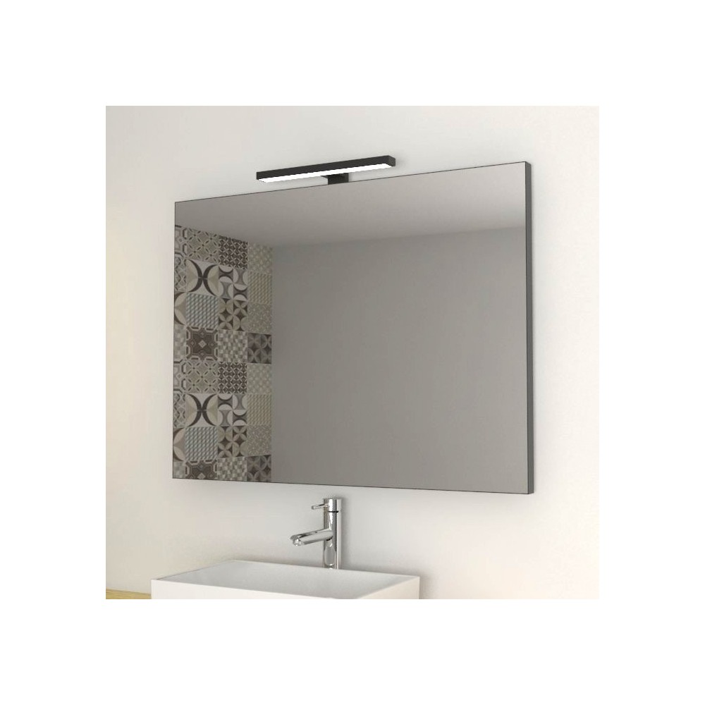Miroir bordure noire - Miroirs pour salle de bain et maison