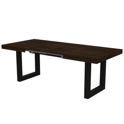 Table extensible Deryck avec porte extensions
