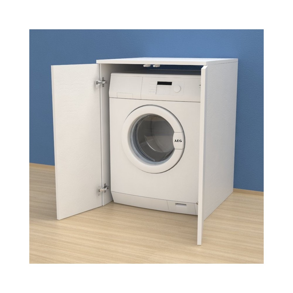 Washing machine furniture cover with doors - Bathroom - Laundry