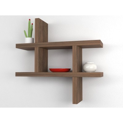 Melody Wooden shelves - wooden composition