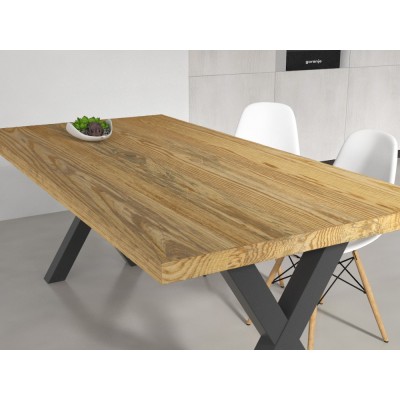 Tavoli da cucina - Tavolo Deryck in legno massello