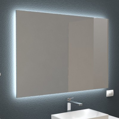 Backlit mirrors