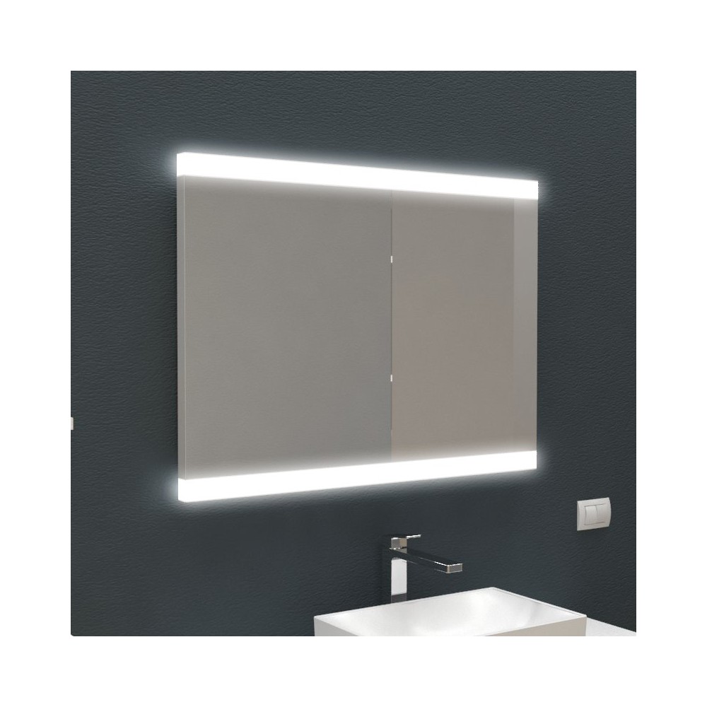 Specchio retroilluminato con bordo LED - Specchi - specchiere